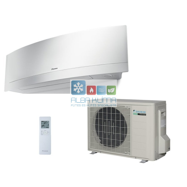 Daikin Emura 3 FTXJ20AW/RXJ20A fehér oldalfali split klíma szett 2,3 kW
