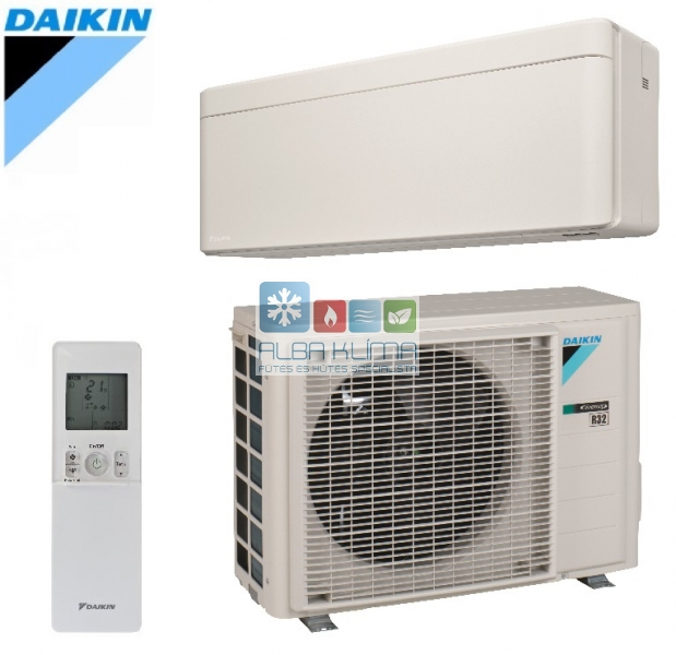 Daikin Stylish Fehér FTXA20CW/RXA20A8 oldalfali split klíma szett 2,0 kW