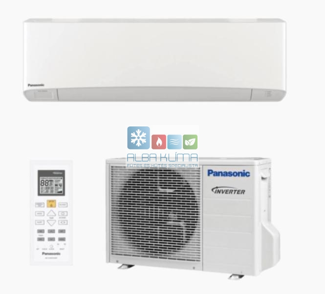 Panasonic KIT-TZ60-ZKE Super Compact Inverteres oldalfali mono split klíma szett 6,0 kW