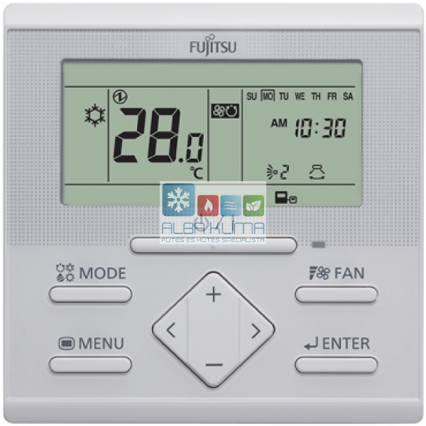 Fujitsu UTY-RLRY vezetékes távszabályzó