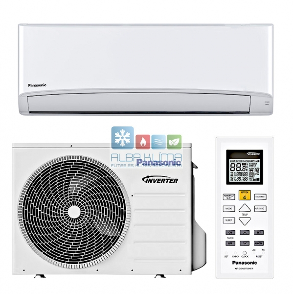 Panasonic  KIT-TZ35-ZKE Super Compact Inverteres split klíma szett 3.5 kW fehér