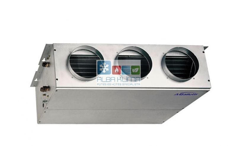 Galletti UTN 6 (UT06D0L00000N0A) Légcsatornás fan-coil, parapet/mennyezeti 2,84 kW