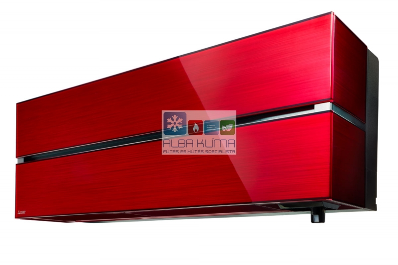 Mitsubishi Luxury MSZ-LN60VG2R multi inverter klíma beltéri egység 6,0kW rubint piros