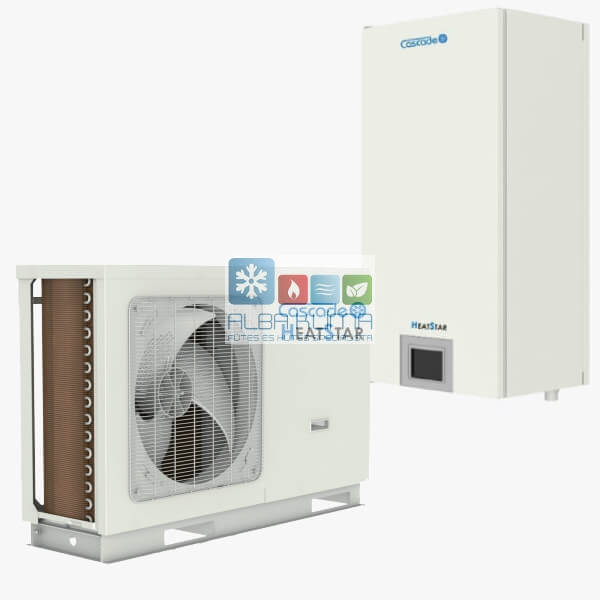 Cascade HeatStar CRS-CQ6.0Pd/NhH2-E Osztott 1 fázisú hőszivattyú 6kW