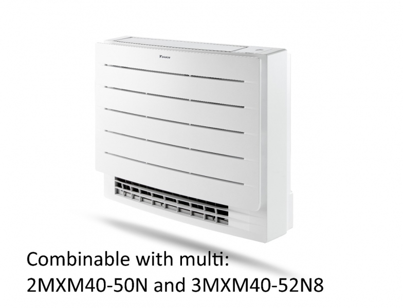 Daikin Perfera Floor CVXM20B padlón álló parapet klíma multi beltéri egység 2,0 kW