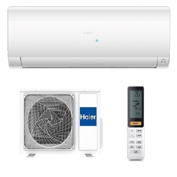 Haier Flexis matt fehér AS25S2SF1FA-MW3 / 1U25S2SM1FA-2 inverteres klíma szett 2,6kW