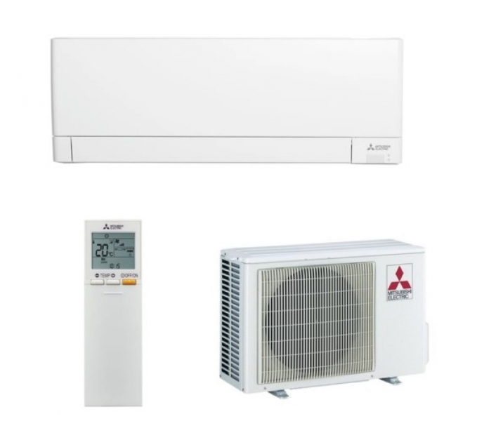 MITSUBISHI MSZ/MUZ-AY25VGKP oldalfali split klíma 2,5 kW Plasma Quad szűrővel