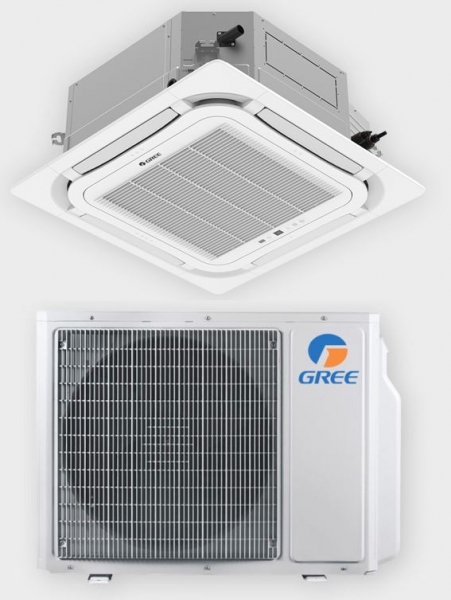 Gree UM6 GUD35T1/A-S Kazettás inverter 3,5 kW klíma szett