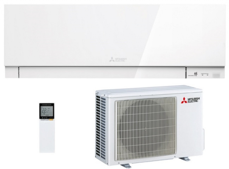 Mitsubishi Zen MSZ/MUZ-EF25VGKW Inverteres Prémium Design klíma 2,5 kW fehér