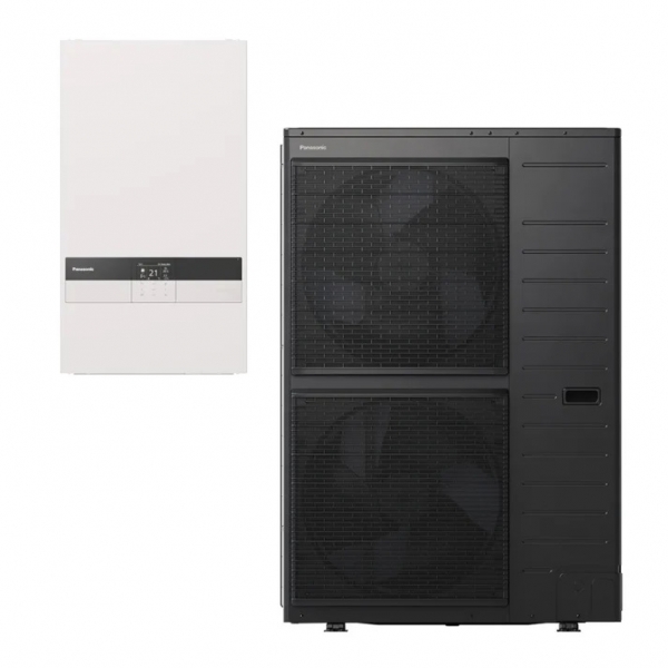 Panasonic Aquarea T-CAP osztott levegő-víz hőszivattyú - 12 kW, WH-UXZ12KE5/WH-SXC12K6E5