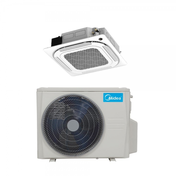 Midea MCA4-18HRFNX Kazettás split (R32, 5,3 kW, breezeless funkciós)