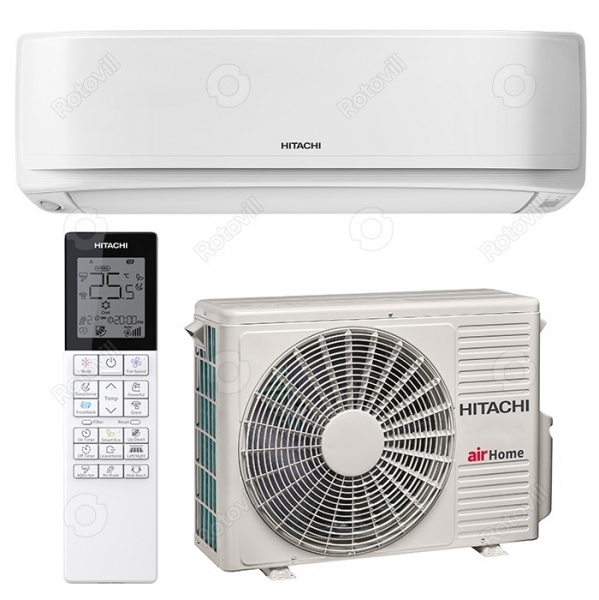 HITACHI AIRHOME 600 KSZKLM8100 oldalfali monosplit klíma 2,0kW